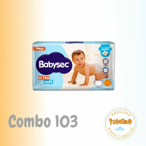 Combo 103 Baby Sec Ultra Soft - comprar online