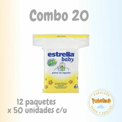 Combo 20 Estrella Paños Maxi x 50 unidades