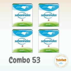Combo 53 Sabanindas 60x60 x 20 unidades
