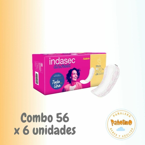 Combo 56 Indasec Micro Mini x 28 (19x6) - comprar online