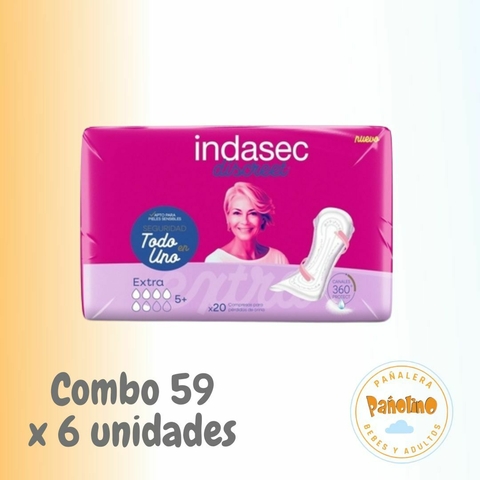 Combo 59 Indasec Extra x 20 (30x11) - comprar online