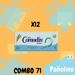 Combo 71 Comodin Refuerza Pañal M (celeste) x 10 unidades - comprar online