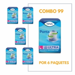 Combo 99 Tena Pants Ultra Talle Large (L) en internet