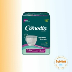Comodin Slip (ropa interior descartable) Talle G/XG x 8 unidades. Incontinencia extrema. Cintura de 110 a 137 cm. - comprar online