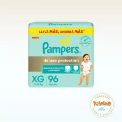 Pampers Deluxe Protection Talle XG x 96 unidades. De 11 a 15kg.