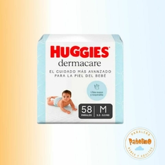 HUGGIES DERMACARE TALLE M X 58 UNIDADES. 5.5 A 9.5 KILOS - comprar online