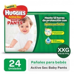HUGGIES PANTS XXG  X 24