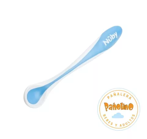 Nuby cuchara larga termosensibles - comprar online