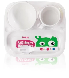 FARLIN SET PARA MICROONDAS PLATO, VASO, CUBIERTOS Y BOWL - comprar online