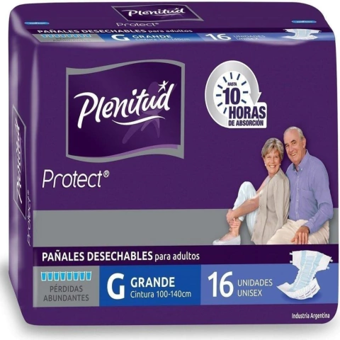 PLENITUD PROTECT G x 16. Cintura 100 a 140 cm.