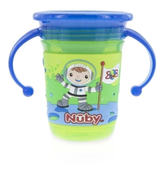 Imagen de Nuby Vaso Wonder c/relieve con asas unisex