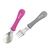 Talheres metal colors rosa/cinza - comprar online