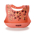 Babador Silicone Fisher-Price - Coral estampado