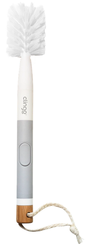 Escova para lavar mamadeira com dispenser - comprar online