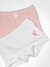 Kit c/ 2 Calcinhas Boxer Unicornio / Rosa - comprar online