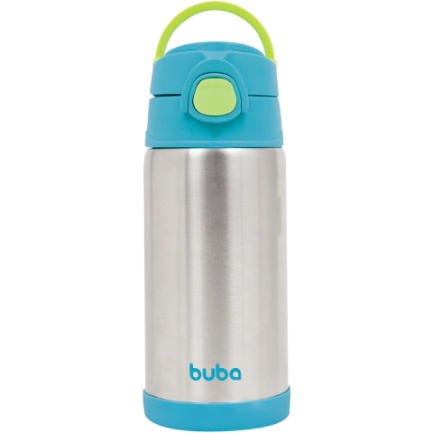Garrafa Térmica Parede Dupla Buba 400ml - Azul
