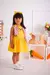 Romper Saia Páscoa com tiara - Amarelo na internet