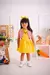 Romper Saia Páscoa com tiara - Amarelo - comprar online