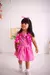 Romper Saia Páscoa com tiara - Rosa - comprar online
