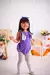 Romper Pompom Páscoa com tiara - Lilás - comprar online