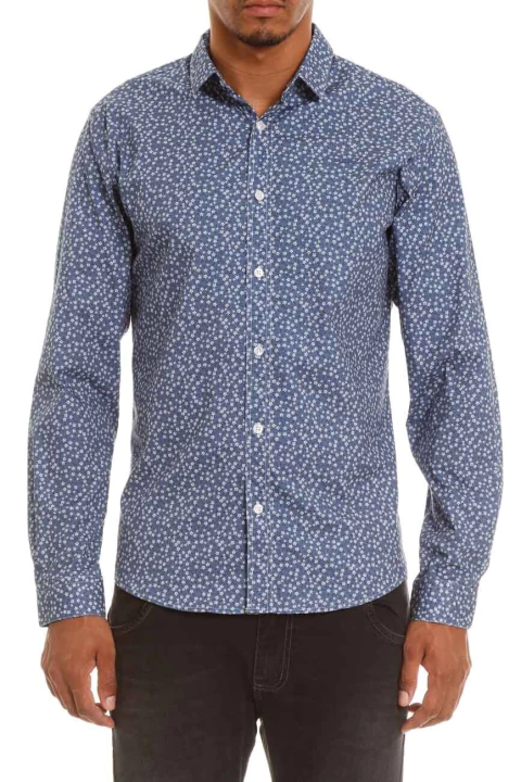 Camisa Estampada Slim