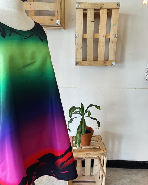 Vestido Jackie print disco