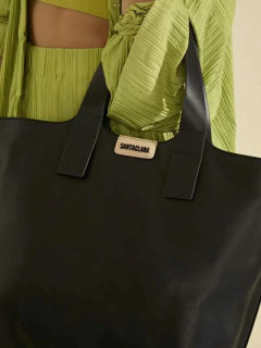 Maxibolso Sonia Negro Porta Notebook - tienda online