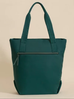 Cartera Shopper Alina Verde Porta Notebook - comprar online