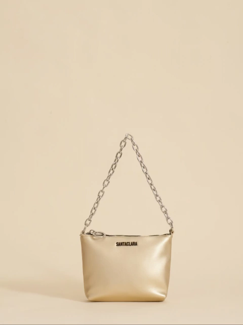 Minibag Agra Platino con Cadena - comprar online