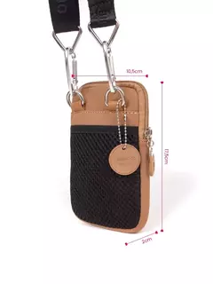 Porta Celular Vega Marrón De Novytex en internet