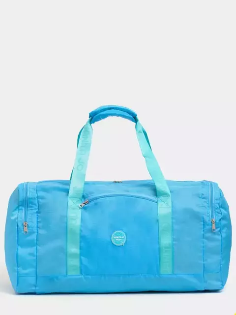 Bolso Grande Plegable Para Viaje Turquesa Minimax