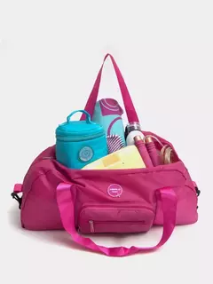 Bolso Mediano Plegable Para Viaje Fucsia Minimax en internet