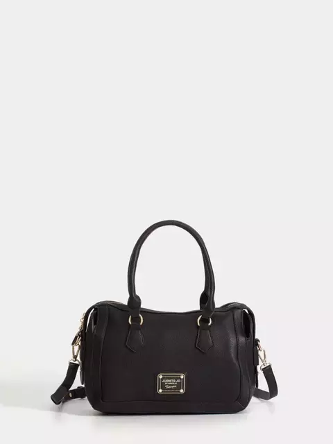 Cartera Mediana Negro Aurora - comprar online