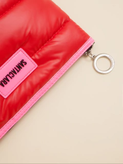Imagen de Neceser Puffer Rojo