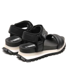 SANDALIA DIXON NEGRO / BLANCO - comprar online