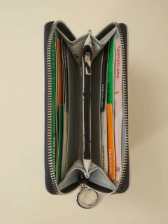 BILLETERA MIDI CASTILLO Plata - CHAVELA