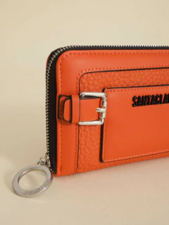BILLETERA MIDI CASTILLO Naranja - CHAVELA