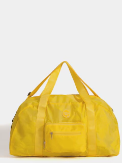 Bolso Mediano Plegable Para Viaje Amarillo Minimax - comprar online