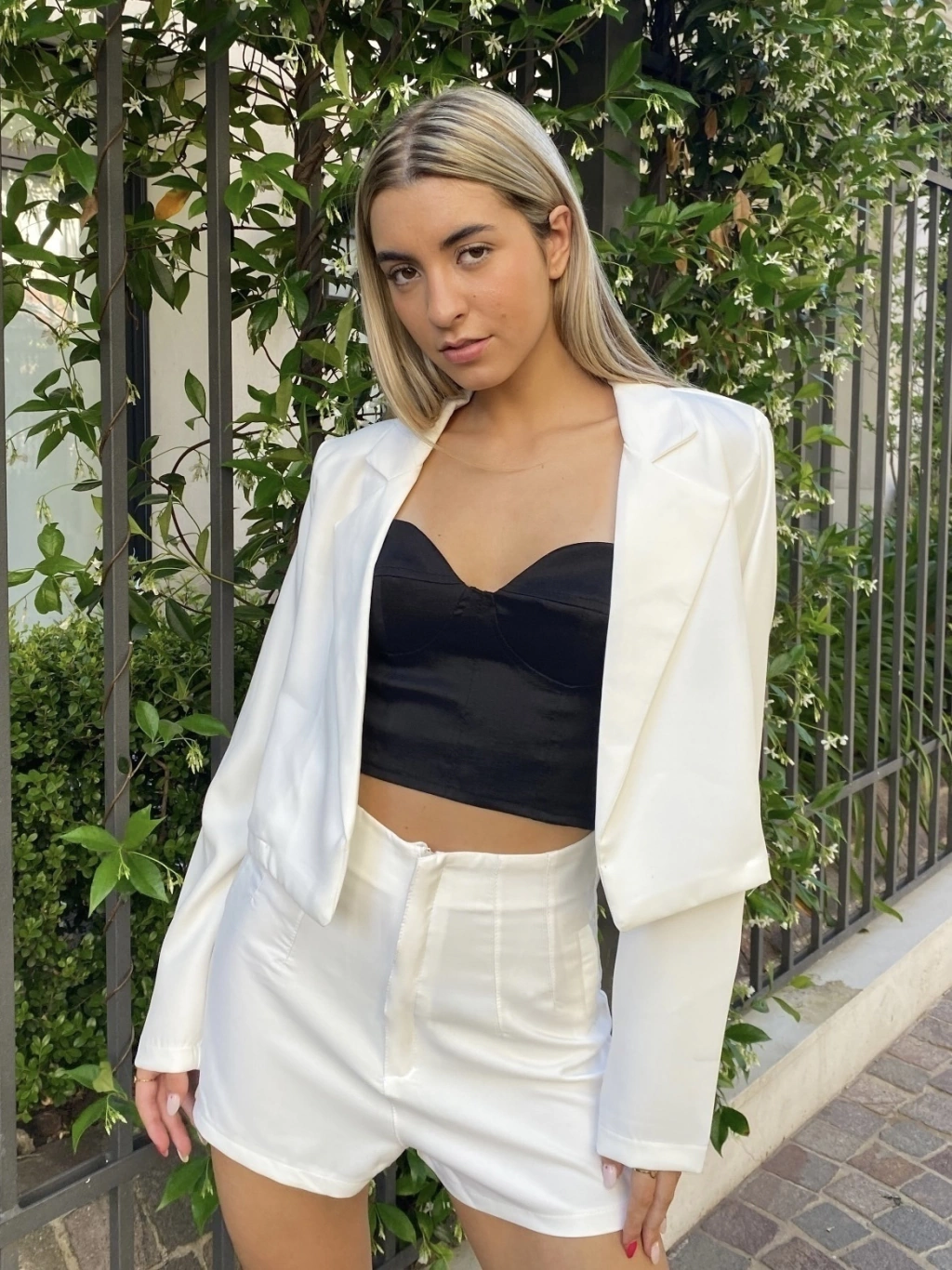 Blazer sastrero corto 509
