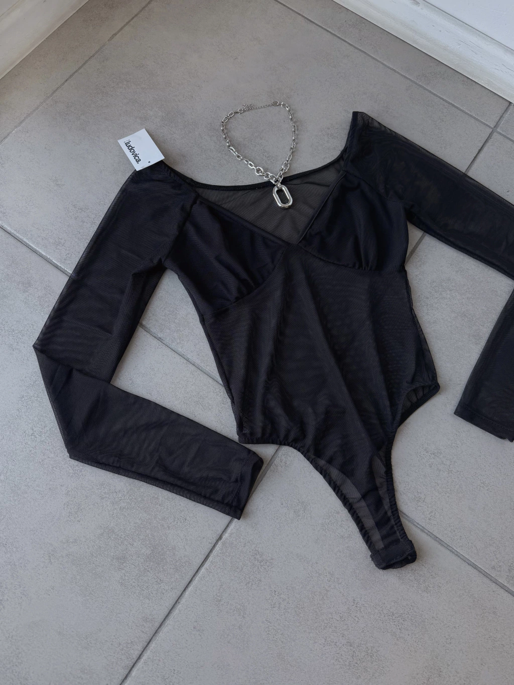 Body microtul con tazas 1508