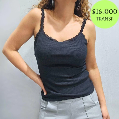 MUSCULOSA PUNTILLA N - comprar online