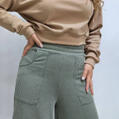 MAXI PANTALON - VERDE M - Chula
