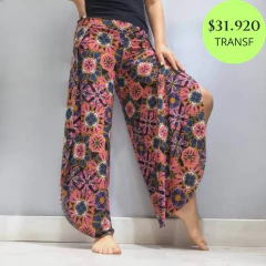 PANTALON ABIERTO FLORES en internet