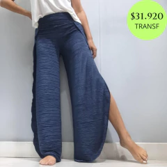 PANTALON ABIERTO AZUL - comprar online