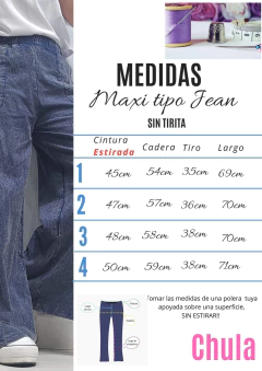 MAXI PANTALON OVERSIZE - SOFI (sin tira) - comprar online