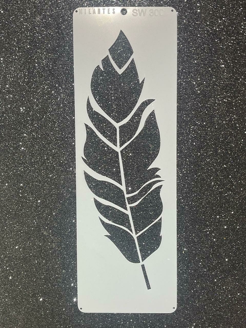 STENCIL PLUMA 10X30 (SW 300) MILARTES