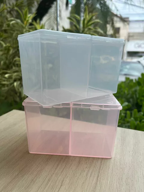 Pote organizador de plástico