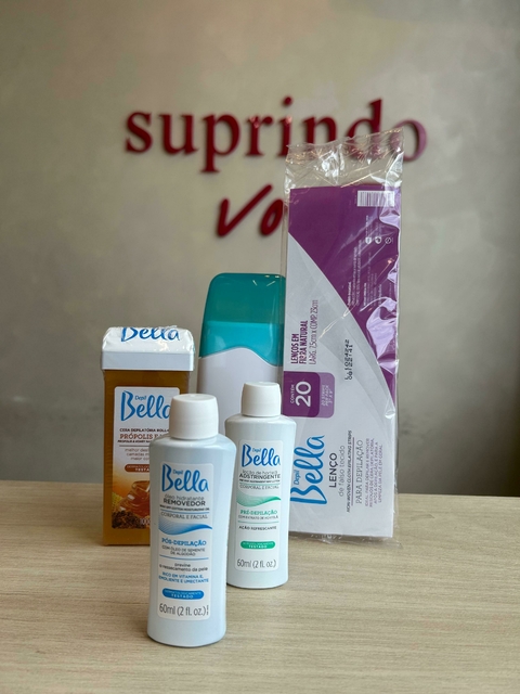 Kit Para Depilação Sistema Roll On Bivolt Automático Depil Bella