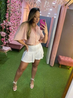 Camisa Cropped Taina - comprar online