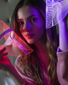 COONY THREE COLORS LED MASK- Mascara de fototerapia LED